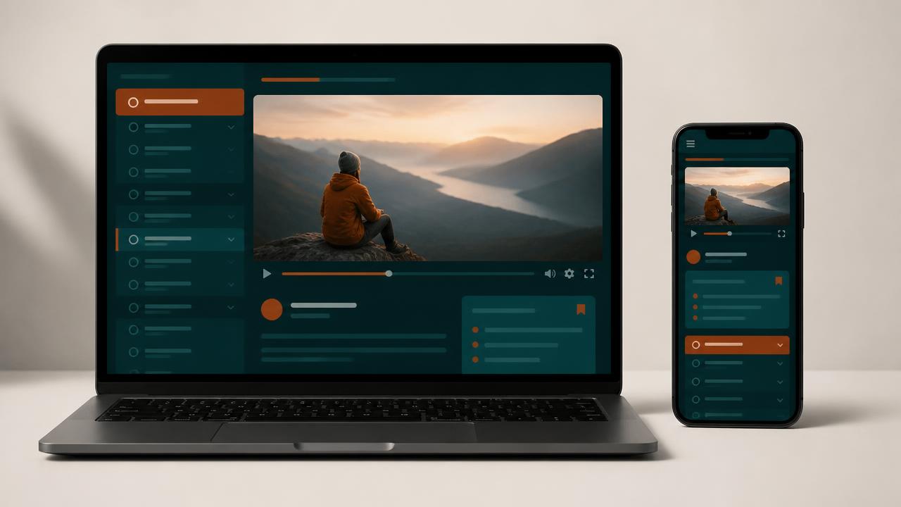 The Prompt-to-Premium Method course shown on a laptop and phone